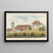 Siselen - Jakob Samuel Weibel — gerahmtes Bild an der Wand