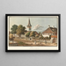 Thurnen - Jakob Samuel Weibel — gerahmtes Bild an der Wand