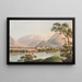 Ansicht von Interlaken - Jakob Samuel Weibel — gerahmtes Bild an der Wand