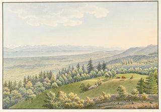 Jakob Samuel Weibel - Vue depuis le Pavillon du champ du Mont.webp