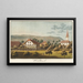 Wichtrach - Jakob Samuel Weibel — gerahmtes Bild an der Wand