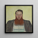James Vibert Bildhauer - Ferdinand Hodler — gerahmtes Bild an der Wand