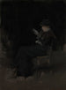 Arrangement dans Black Girl Reading - James Abbott McNeill Whistler — Ansicht des Kunstwerks