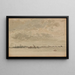 Grau und Silber: Purfleet - James Abbott McNeill Whistler — gerahmtes Bild an der Wand