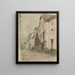 Saverne - James Abbott McNeill Whistler — gerahmtes Bild an der Wand