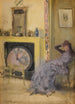 Das gelbe Zimmer - James Abbott McNeill Whistler — Ansicht des Kunstwerks