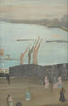 Variationen in Rosa und Grau Chelsea - James Abbott McNeill Whistler — Ansicht des Kunstwerks
