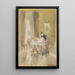 Violett und Bernstein Tee - James Abbott McNeill Whistler — gerahmtes Bild an der Wand