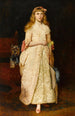 Portrait von Fräulein Rose Fenwick Kind - James Archer — gerahmtes Bild an der Wand
