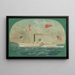 Dampf Saint-Laurent - James Bard — gerahmtes Bild an der Wand