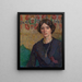 Margery Winifred Williams Bianco - James Bolivar Manson — gerahmtes Bild an der Wand