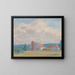 Vue de campagne - James C. Kulhanek — gerahmtes Bild an der Wand