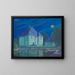 Reflexionen in der Normandie - James C. Kulhanek — gerahmtes Bild an der Wand