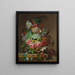 Stillleben mit Blumen - James C. Sharp — gerahmtes Bild an der Wand