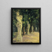 Allée de l'Été Versailles - James Carroll Beckwith — gerahmtes Bild an der Wand