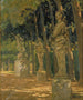 Carrefour am Ende des Grünen Teppichs Versailles - James Carroll Beckwith — Ansicht des Kunstwerks