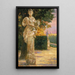 Figur terminale de Cérès - James Carroll Beckwith — gerahmtes Bild an der Wand