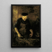 Der Schmied - James Carroll Beckwith — gerahmtes Bild an der Wand