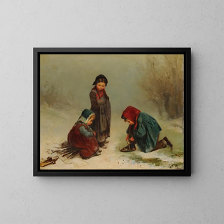 James Crawford Thom - Enfants dans un bois.webp