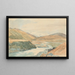 La Rivière Clarence - James Crowe Richmond — gerahmtes Bild an der Wand