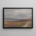 Landes à PenCraig, nord du Pays de Galles - James Curnock — gerahmtes Bild an der Wand