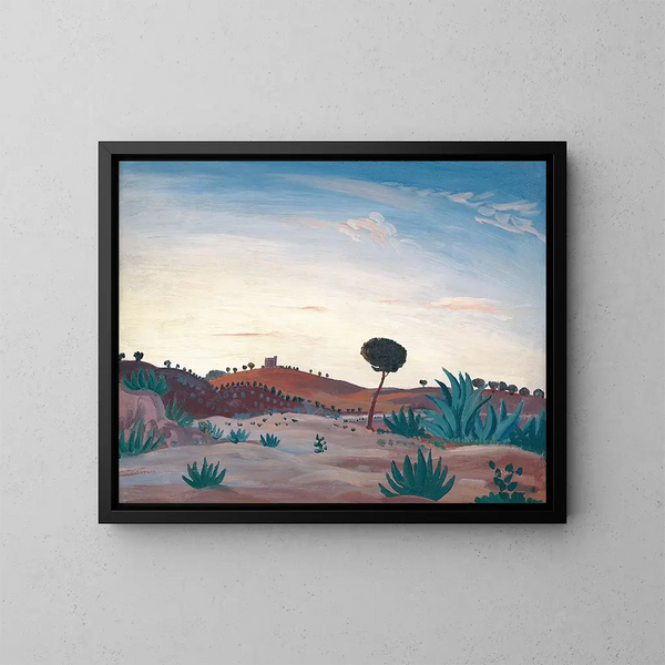 Landschaft Spanien - James Dickson Innes — gerahmtes Bild an der Wand