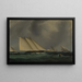 Yacht-Regatta - James E. Buttersworth — gerahmtes Bild an der Wand