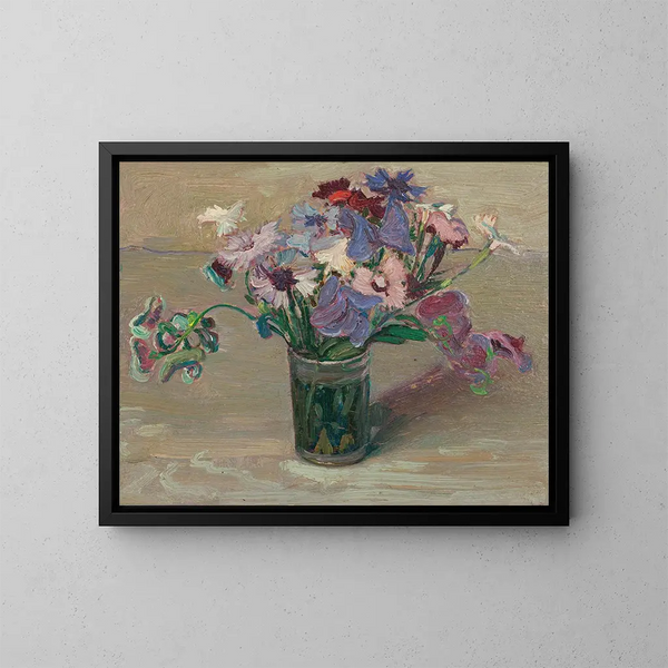 Blumenstudie - James Edward Hervey MacDonald — gerahmtes Bild an der Wand