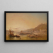 Sur le Rhin - James Edwin Meadows — gerahmtes Bild an der Wand