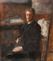 Portrait de Willy Finch - James Ensor — Ansicht des Kunstwerks