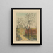 Sentier pédestre à Groenendaal - James Ensor — gerahmtes Bild an der Wand