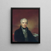 Christophe Colles - James Frothingham — gerahmtes Bild an der Wand