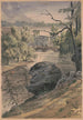 Brücken über den Wissahickon-Fluss bei Schuylkill - James Fuller Queen — Ansicht des Kunstwerks