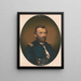 General Ulysses S. Grant - James Fuller Queen — gerahmtes Bild an der Wand