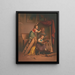 Les jeunes voyous - James Fuller Queen — gerahmtes Bild an der Wand