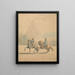 Zwei Reiter - James Gray Mayhew — gerahmtes Bild an der Wand