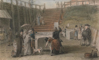 James Green - Figures taking the Waters at the Spa at Scarborough.webp