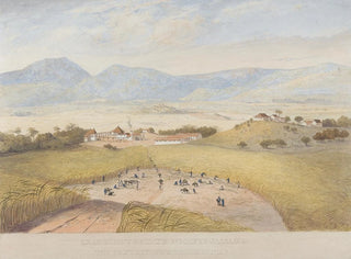 Domaine de Llanrumny, Sainte-Marie, Jamaika - James Hakewill — Ansicht des Kunstwerks