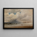 Szenerie am Strand mit dramatischem Himmel - James Hamilton — gerahmtes Bild an der Wand
