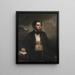 Frédéric W. Lincoln Jr. - James Harvey Young — gerahmtes Bild an der Wand