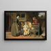 Das Anziehungspunkt - James Hayllar — gerahmtes Bild an der Wand
