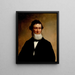 Portrait - James Henry Beard — gerahmtes Bild an der Wand
