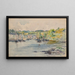 Der Hafen von Pont-Aven - James Henry Donaldson — gerahmtes Bild an der Wand