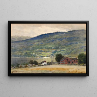 James Henry Moser - Hill and Lake.webp