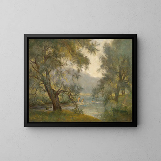 James Herbert Snell - The willow pool.webp