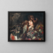 Kontemplation - James Jebusa Shannon — gerahmtes Bild an der Wand