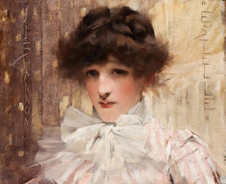 Estelle - James Jebusa Shannon — Ansicht des Kunstwerks