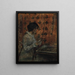 Touches finales - James Jebusa Shannon — gerahmtes Bild an der Wand