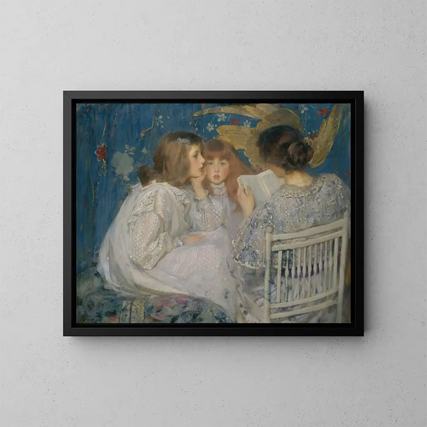 Dschungelgeschichten - James Jebusa Shannon — gerahmtes Bild an der Wand