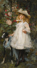 Portrait einer jungen Frau - James Jebusa Shannon — Ansicht des Kunstwerks